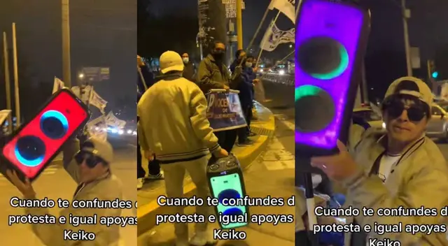 TikTok: Lanza comercial de campaña por Keiko en medio de protesta de Podemos Perú y ella responde