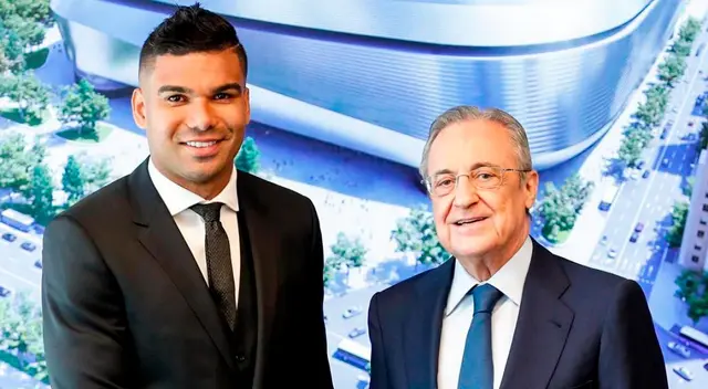 Casemiro firmó por el Real Madrid en el año 2013 Casemiro firmó por el Real Madrid en el año 2013