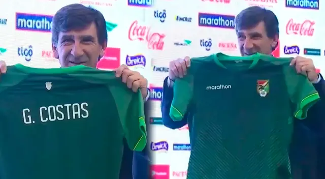 Gustavo Costas fue presentado como DT de Bolivia