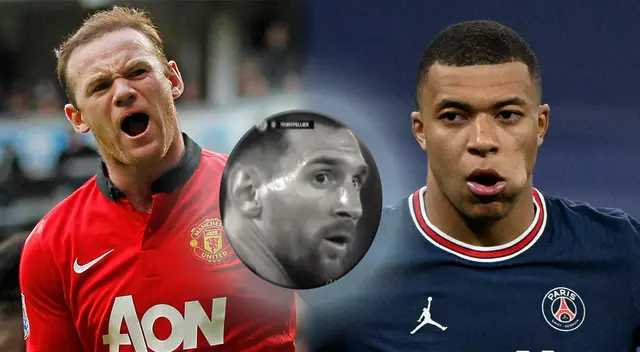 Rooney 'explota' contra Mbappé por empujar a Messi: Rooney 'explota' contra Mbappé por empujar a Messi: