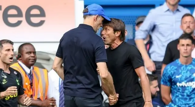 Tuchel y Conte protagonizaron una acalorada discusión en la Premier League