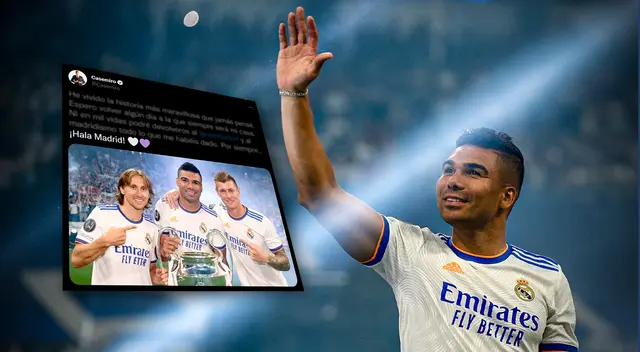 Casemiro y su emotiva despedida del Real Madrid: Casemiro y su emotiva despedida del Real Madrid: