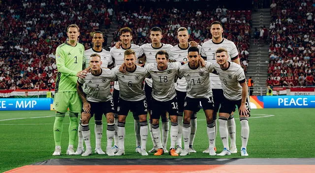  'Die Mannschaft' rumbo a Qatar 2022.