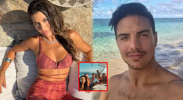 Alondra García Miró paseo en un yate junto a la familia de Vadhir Derbez.