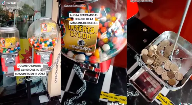 ¿Cuánto dinero se gana por vender chicles en máquinas expendedoras? Peruano revela rentable negocio ¿Cuánto dinero se gana por vender chicles en máquinas expendedoras? Peruano revela rentable negocio