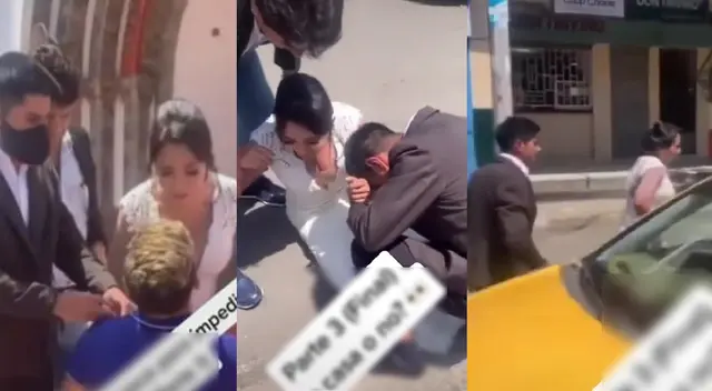 Novia reveló que aún amaba a su ex y se fue con él. Novia reveló que aún amaba a su ex y se fue con él.