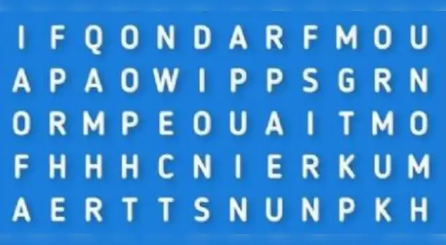 Encuentra la palabra ENTUSIASMO en solo 7 segundos Encuentra la palabra ENTUSIASMO en solo 7 segundos