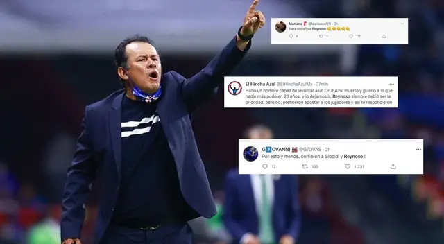 Hinchas recordaron a Juan Reynoso tras caer ante América