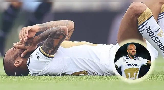 Dani Alves recibió abucheos tras derrota de Pumas Dani Alves recibió abucheos tras derrota de Pumas
