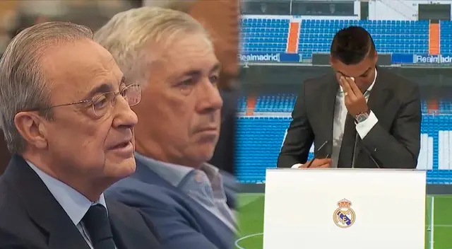 Carlo Ancelotti no contuvo las lágrimas durante la despedida de Casemiro