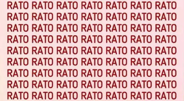 Encuentra la palabra 'Pato' en 5 segundos.