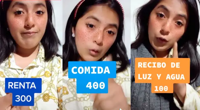 Peruana no se emociona con su sueldo mínimo de s/ 1025 y hace las cuentas: Peruana no se emociona con su sueldo mínimo de s/ 1025 y hace las cuentas: