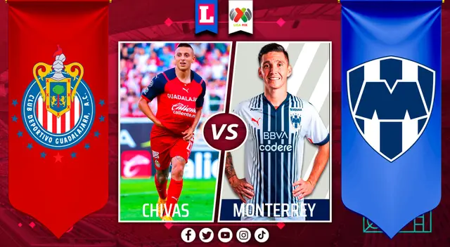 Chivas recibe a Monterrey este martes 23 de agosto