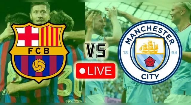 Barcelona vs. Manchester City EN VIVO por amistoso internacional