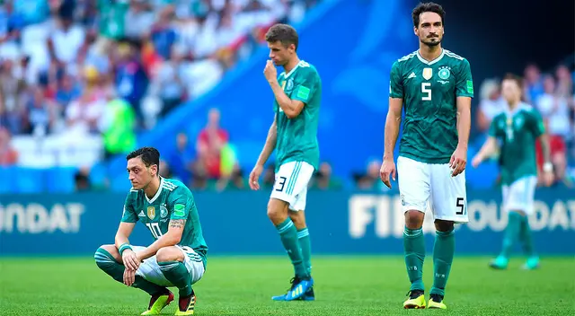 Alemania eliminado en fase de grupos en Rusia 2018. Alemania eliminado en fase de grupos en Rusia 2018.