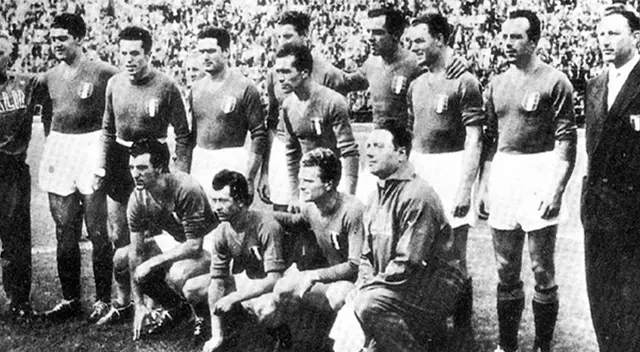 Selección Italiana en el Mundial Brasil 1950. Selección Italiana en el Mundial Brasil 1950.