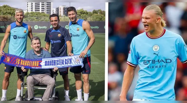 Barcelona y Manchester City se enfrentarán este miércoles 24 de agosto