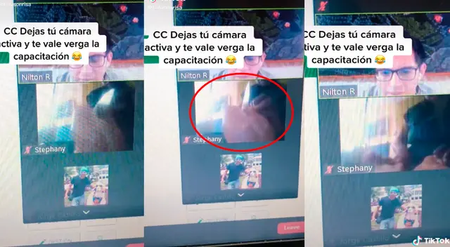 Peruana se olvida apagar su cámara en clase virtual y es captada cortando pollo para su almuerzo Peruana se olvida apagar su cámara en clase virtual y es captada cortando pollo para su almuerzo