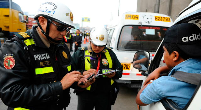  Policía Nacional papeletas