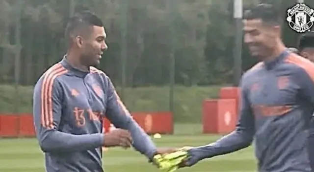 Casemiro y Cristiano Ronaldo compartieron equipo en el Real Madrid Casemiro y Cristiano Ronaldo compartieron equipo en el Real Madrid