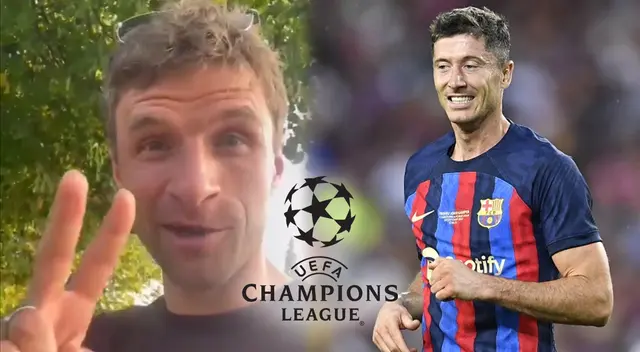 Müller le dedicó mensaje a Lewandowski tras sorteo de la Champions