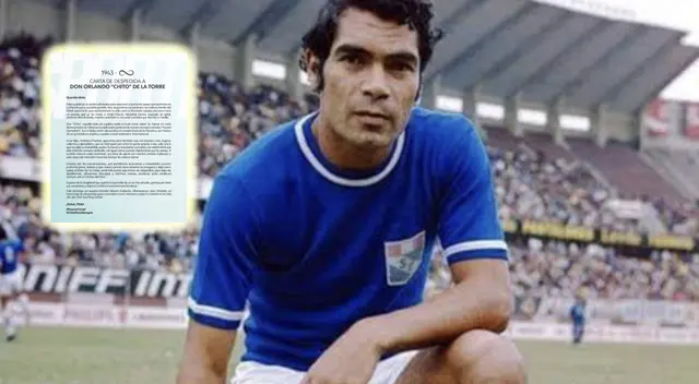 Sporting Cristal emitió emotiva carta de despedida a Orlando 'Chito' de La Torre Sporting Cristal emitió emotiva carta de despedida a Orlando 'Chito' de La Torre
