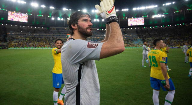 Alisson Becker, arquero titular de Brasil. Alisson Becker, arquero titular de Brasil.