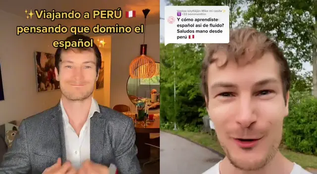 Finlandés que se enamoró del Perú revela cómo aprendió a hablar tan bien en español Finlandés que se enamoró del Perú revela cómo aprendió a hablar tan bien en español