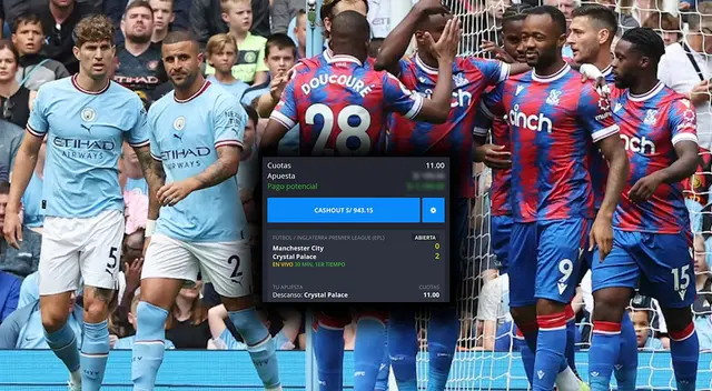 Peruano se llevó jugosa apuesta tras realizar jugada combinada en el City vs Crystal Palace Peruano se llevó jugosa apuesta tras realizar jugada combinada en el City vs Crystal Palace