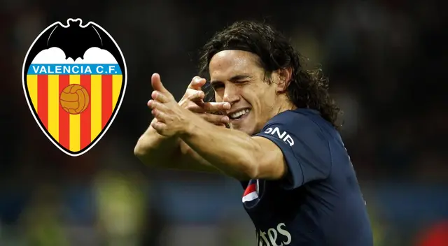 Edinson Cavani llegaría en las próximas horas a Valencia y estamparía su firma por 2 años.