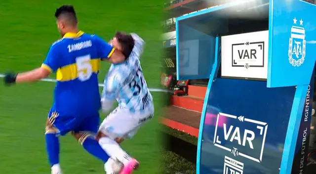 VAR explicó por qué no cobraron penal en la acción de Zambrano VAR explicó por qué no cobraron penal en la acción de Zambrano