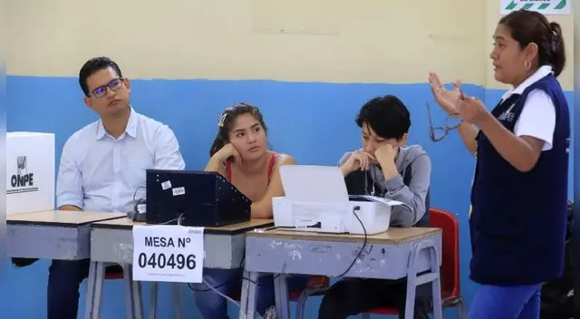 ¿Qué ocurrirá con los miembros de mesa que no cumplan con sus función el 2 de octubre?