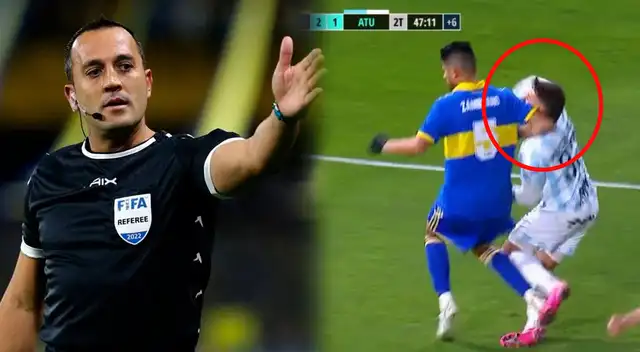 Árbitro del Boca vs. Tucumán se refirió a la jugada de Zambrano Árbitro del Boca vs. Tucumán se refirió a la jugada de Zambrano