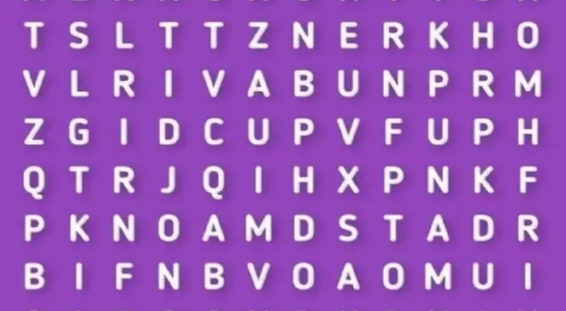 El 99 % no logró resolver este reto visual: Encuentra la palabra