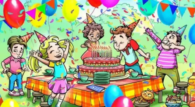 Solo tienes 5 segundos para ubicar el regalo envuelto y te conviertas en un GENIO de los retos visuales