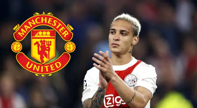 Manchester United pagaría cerca de 100 millones de euros por Antony Manchester United pagaría cerca de 100 millones de euros por Antony