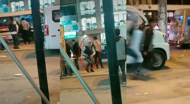 La delincuencia está en todos lados y esta vez un transeúnte fue víctima de un ladrón.