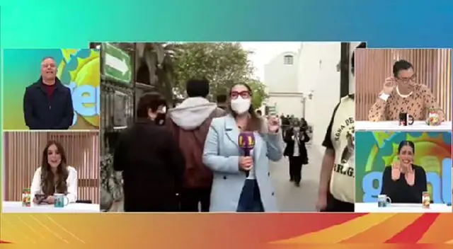 Periodista realizó un comentario que sorprendió a sus compañeros.