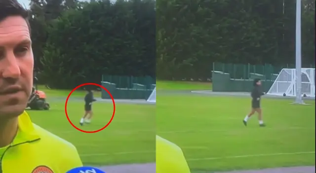 Diego Maradona es captado en un entrenamiento del Dundee United y generó conmoción en el mundo
