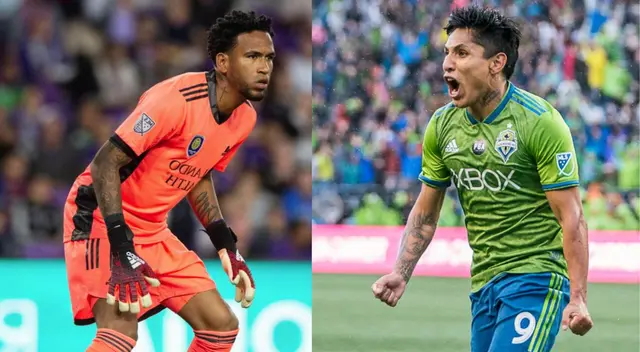 Raúl Ruidíaz le anotó a Pedro Gallese en la victoria de Orlando City por 3-2 ante Seattle Sounders