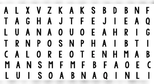 Encuentra tu nombre en este reto visual EXTREMO Encuentra tu nombre en este reto visual EXTREMO