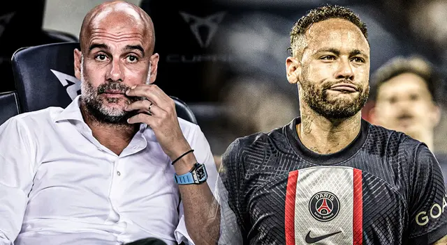 Neymar fue ofrecido a Manchester City, pero Pep Guardiola lo rechazó