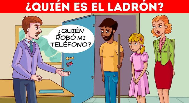 ¿Quién es el ladrón? Pon a prueba tus habilidades como detective con este acertijo