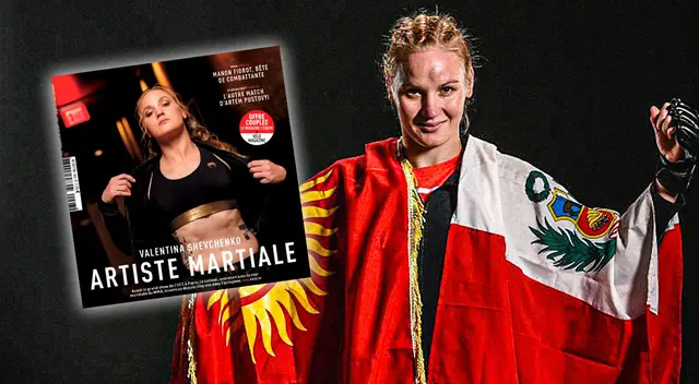 Valentina Shevchenko es portada en el semanario de L'Equipe