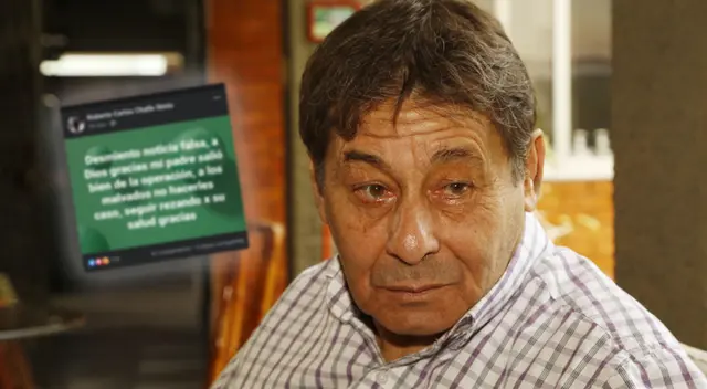 Roberto Chale continúa recuperándose de su salud