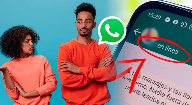 Conoce porqué aparece 'en línea' en WhatsApp y cómo se soluciona. Conoce porqué aparece 'en línea' en WhatsApp y cómo se soluciona.
