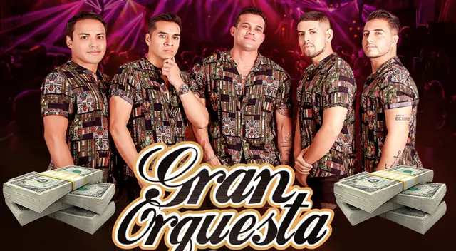 La orquesta de cumbia cobra de 20 a 25.000 soles.