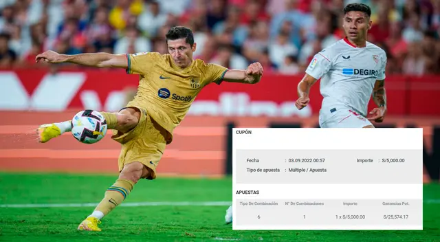 Peruano apostó 5 mil al Barcelona, ganó 25 mil y ahora viajará a Qatar para alentar a Messi