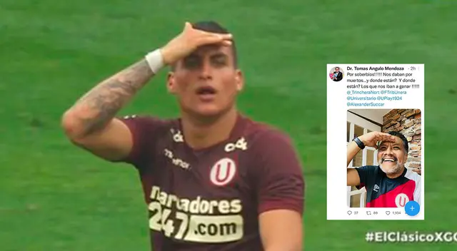Alexander Succar anotó el 2-0 ante Alianza Lima.