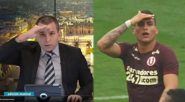 Periodista hace el 'Succar challenge' en vivo tras triunfo de Universitario